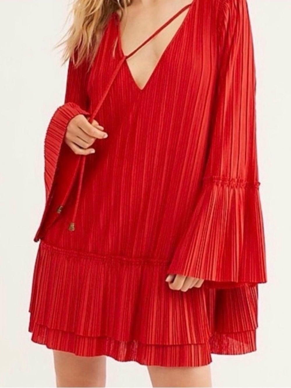 Free People can’t help it plisse dress
